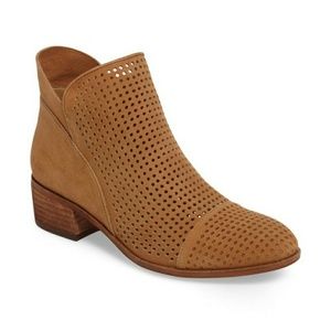 Sam Edelman Pamina Perforated Suede Bootie